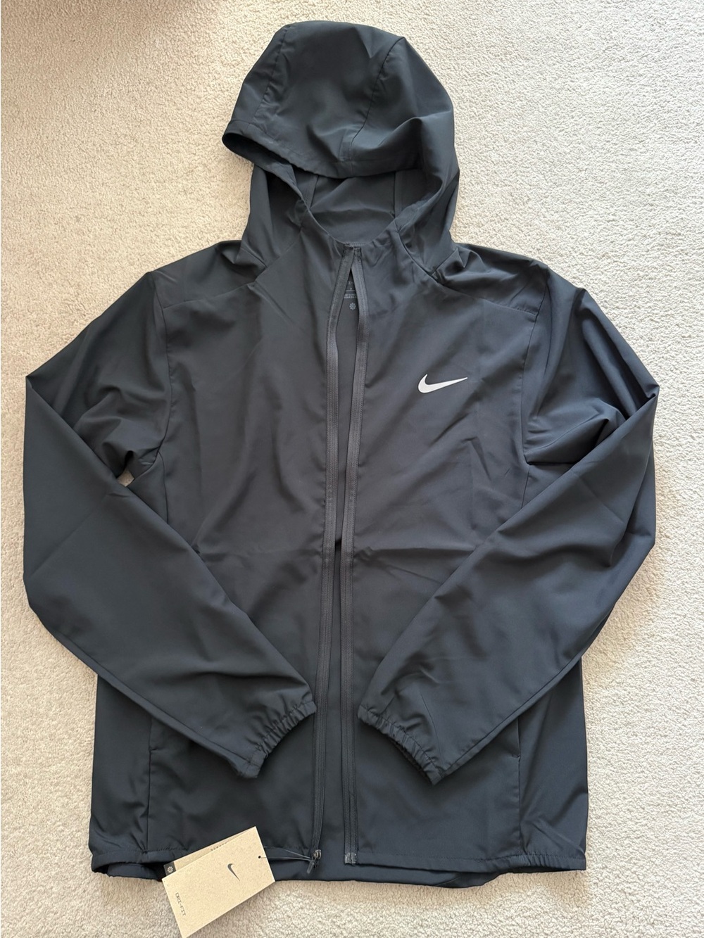 NWT! Nike Men’s Training Versality Dri-FIT Form hooded jacket Black Size S